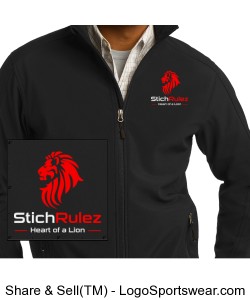 StichRulez "Lion's Heart" Design Zoom